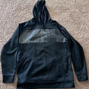 Nike Dri-Fit Black & Gray Hoodie /Never Worn/ Mens Size XL /Standard Fit